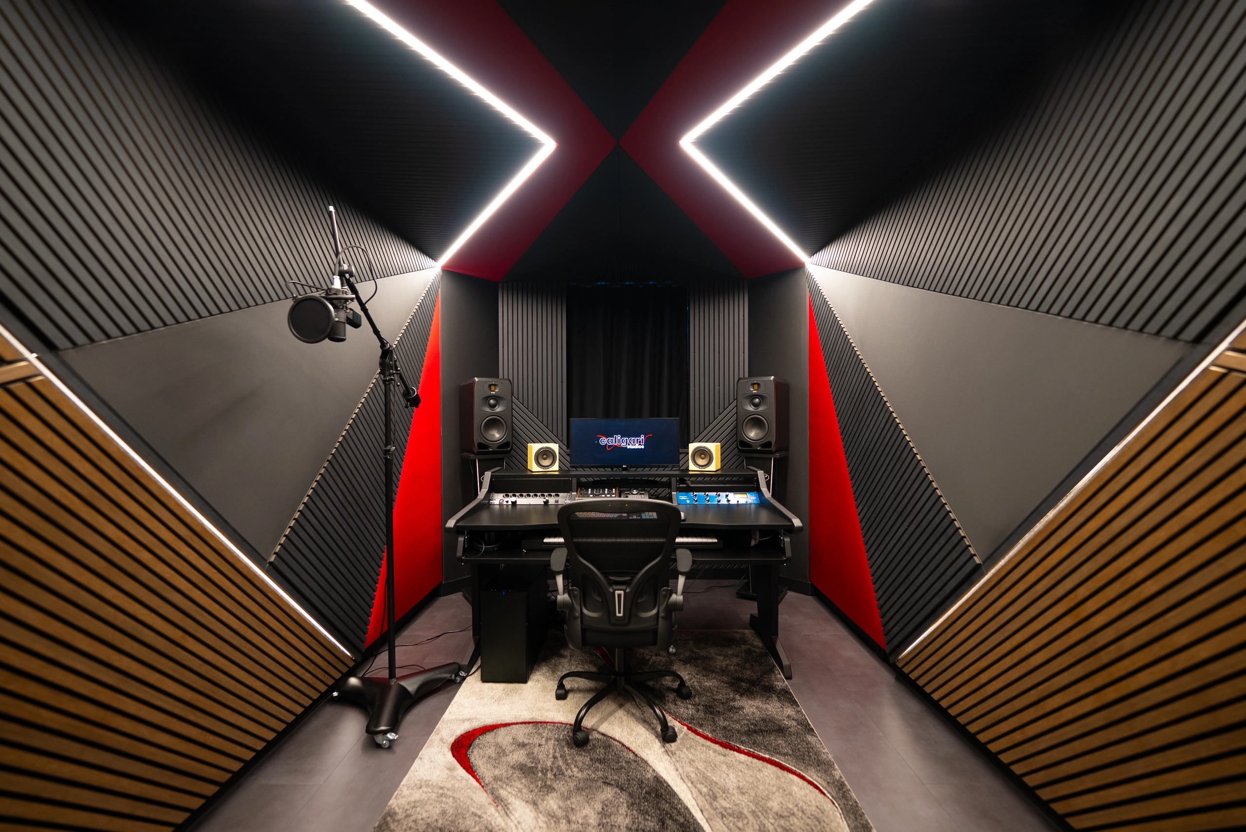 Studio B studio interior